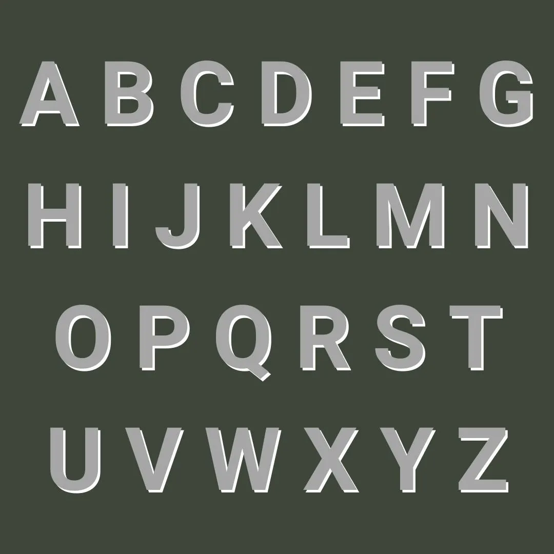 Customizable Initial Black Leather Double Zipper Belt Bag Fanny Pack sold by Meira T product image thumbnail 5