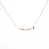 Dainty Ball Chain and Diamond Bezel Necklace sold by Meira T