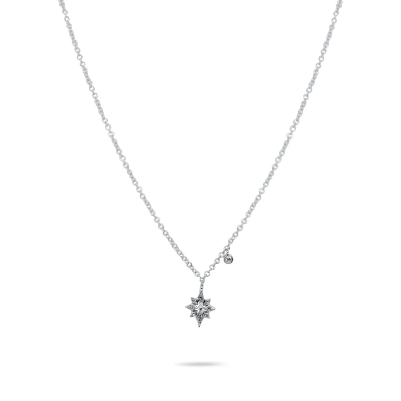 White Gold Celestial Necklace sold by Meira T