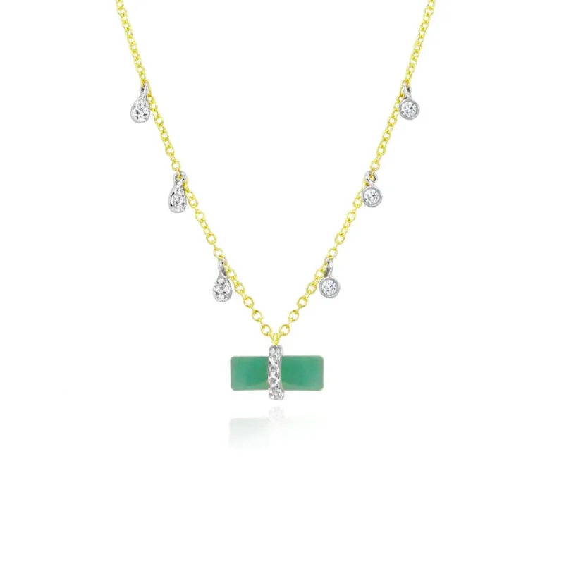 Amazonite Bohemian Necklace sold by Meira T