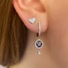 Blue Sapphire Drop Earrings sold by Meira T