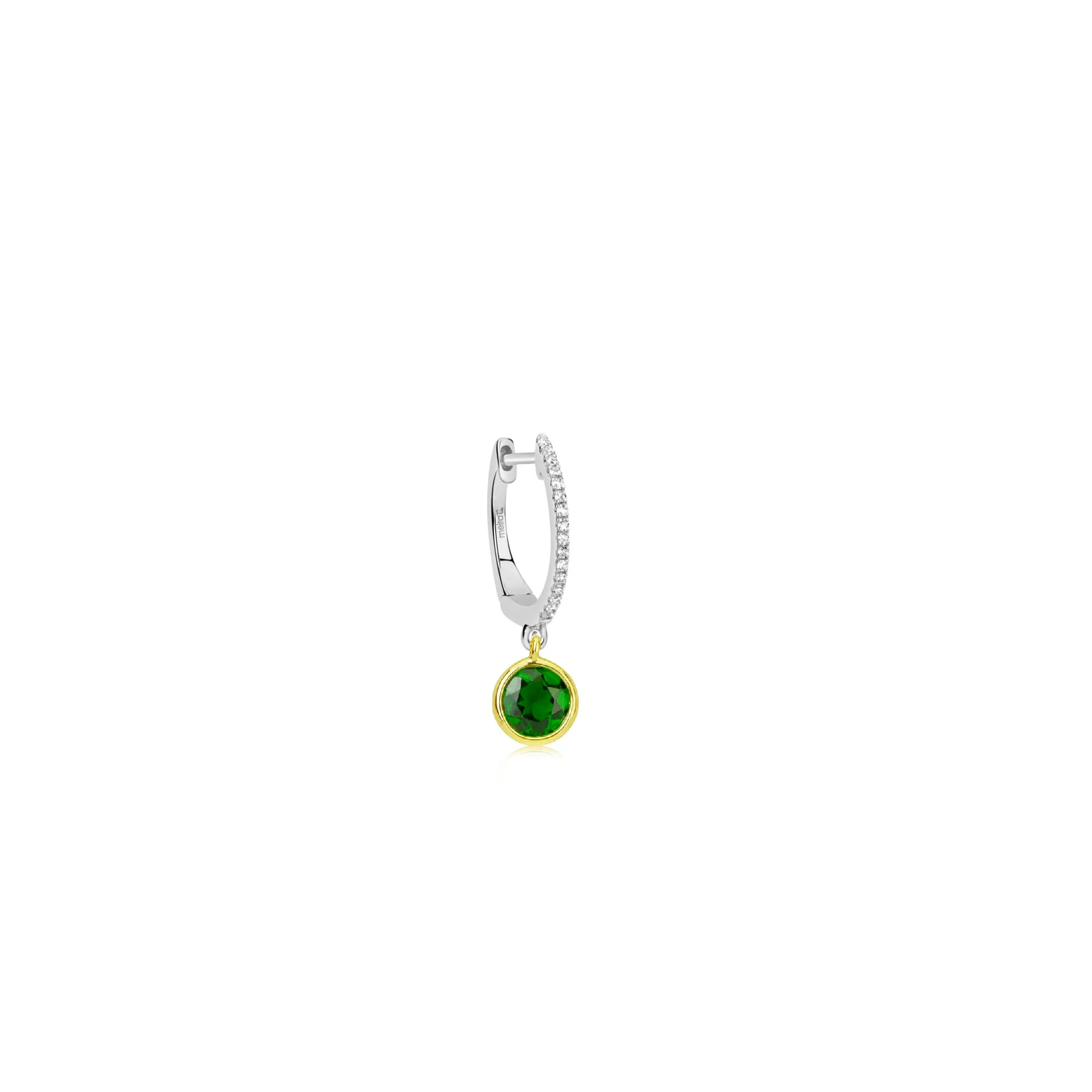 Birthstone Earring | MAY Emerald sold by Meira T