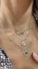 Evil Eye Diamond Charm Necklace sold by Meira T