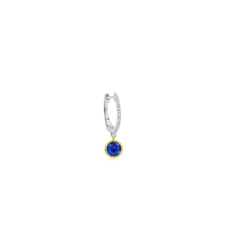 Birthstone Earring | SEPTEMBER Sapphire sold by Meira T