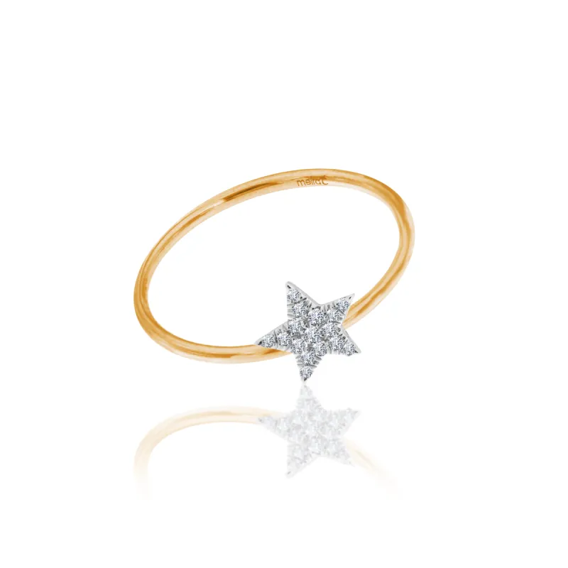 Essential Diamond Star Ring sold by Meira T