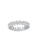 Eternity Band Ring | Oval Cut 2ct LAB Diamond sold by Meira T