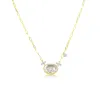 Diamond Shaker Necklace with Diamond Charm sold by Meira T