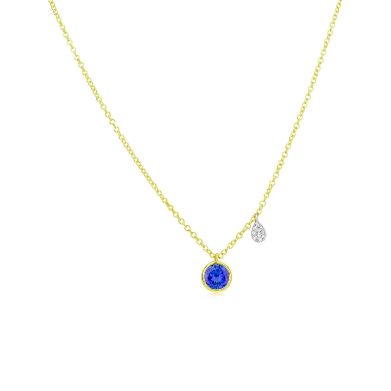 Birthstone Necklace | DECEMBER Tanzanite sold by Meira T