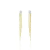 Two Tone Fringe Earrings sold by Meira T