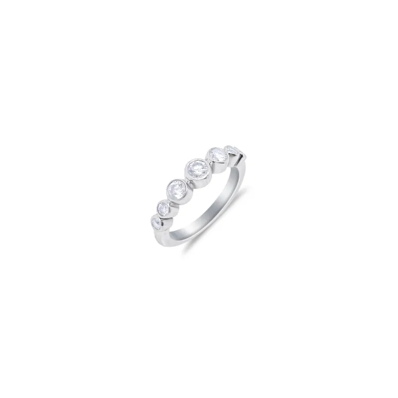 White Gold Diamond Ring sold by Meira T