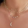 Yellow Gold Diamond Star Necklace sold by Meira T