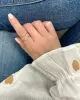Black Rhodium Rough Diamond Ring (Online Exclusive) sold by Meira T