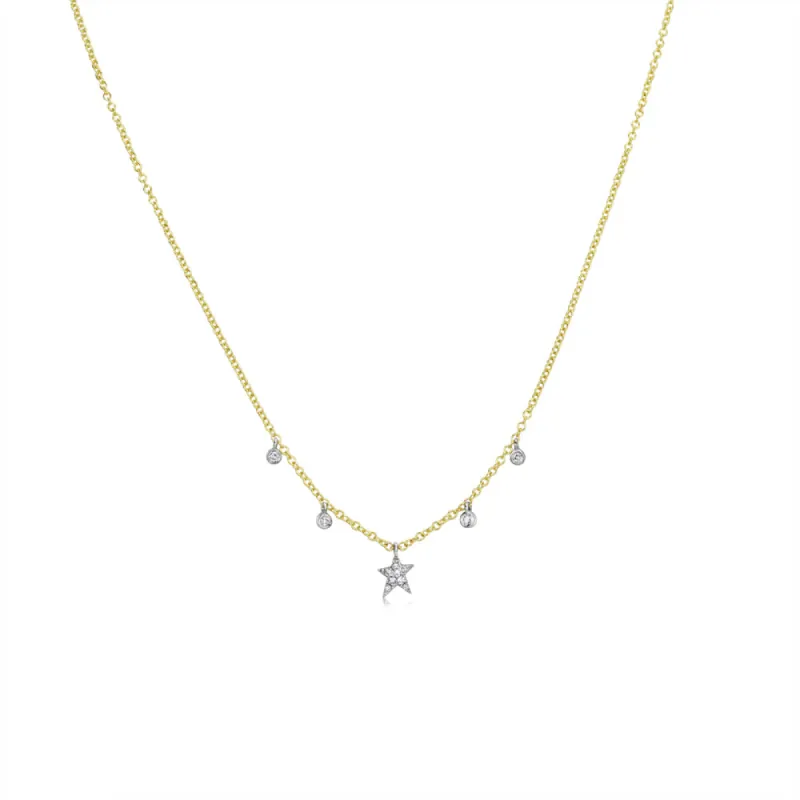 Star Diamond Necklace sold by Meira T