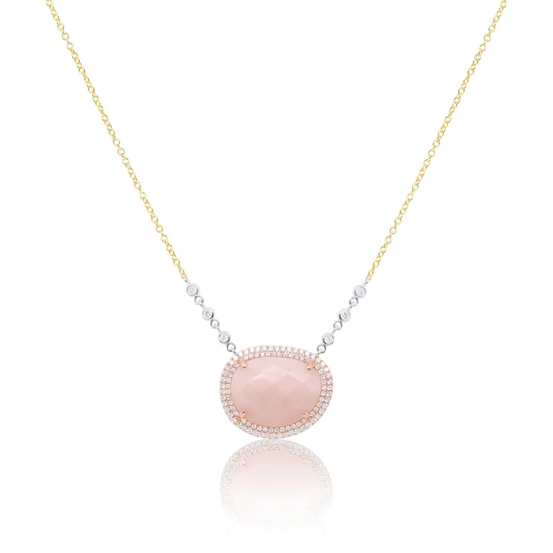 Pink Opal Necklace sold by Meira T