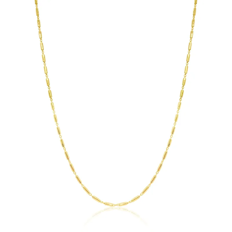 Yellow Gold Necklace sold by Meira T