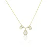White Opal Fringe Necklace sold by Meira T