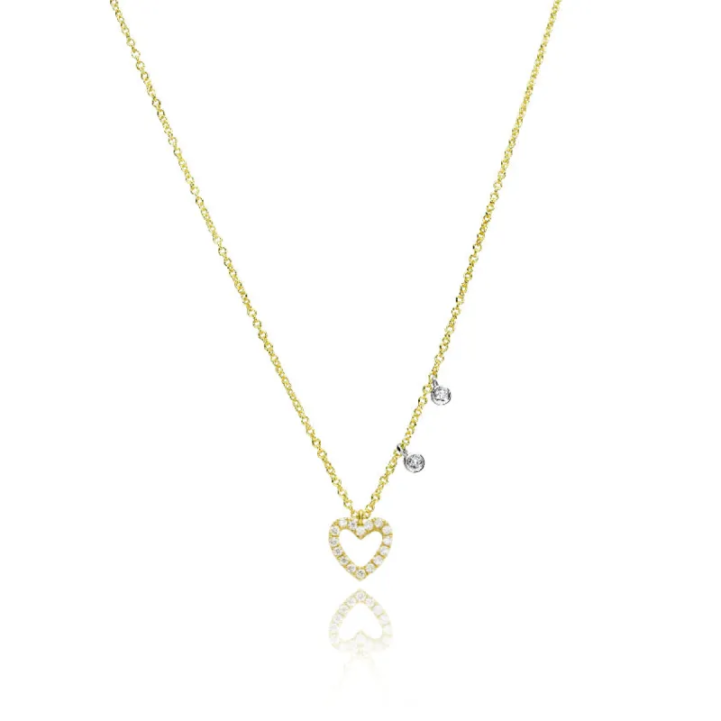 Dainty Heart Necklace sold by Meira T