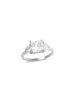 14K White Gold Statement Ring sold by Meira T