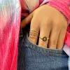 Delicate Baguette Diamond Ring sold by Meira T