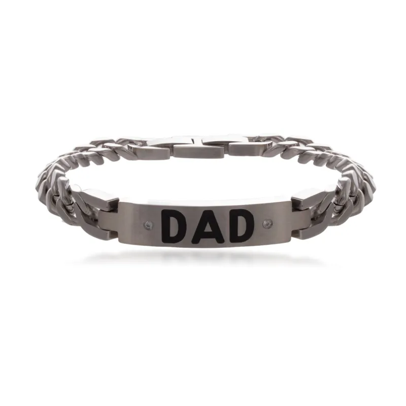 Silver DAD Bracelet sold by Meira T