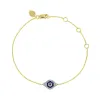 Evil Eye Bracelet with Blue Sapphires and Diamonds sold by Meira T