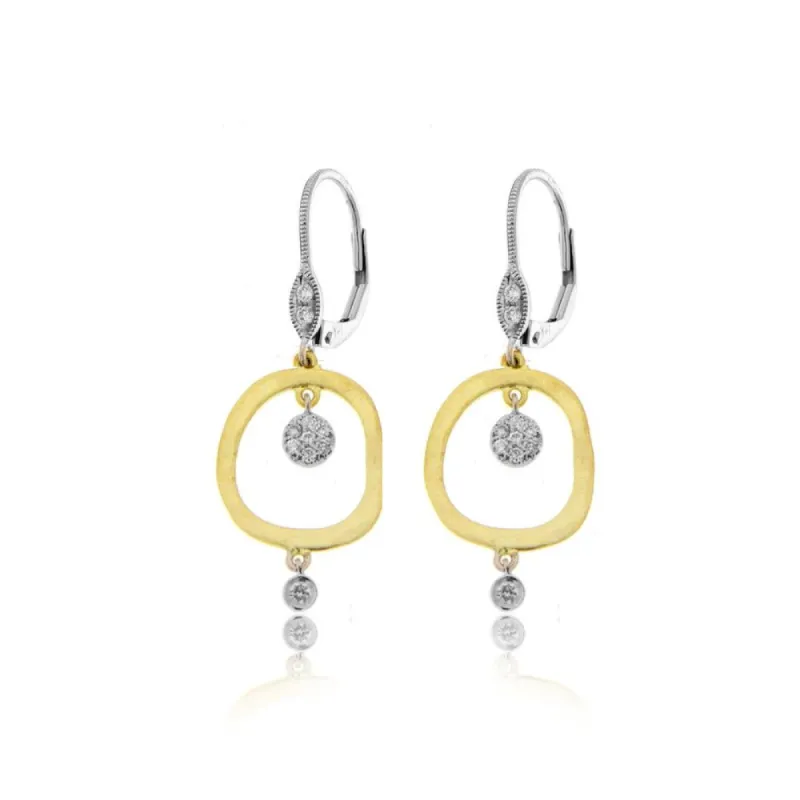 Gold Ring and Diamond Earrings sold by Meira T