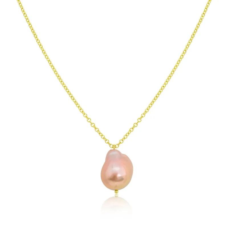 Pearl Charm Necklace sold by Meira T