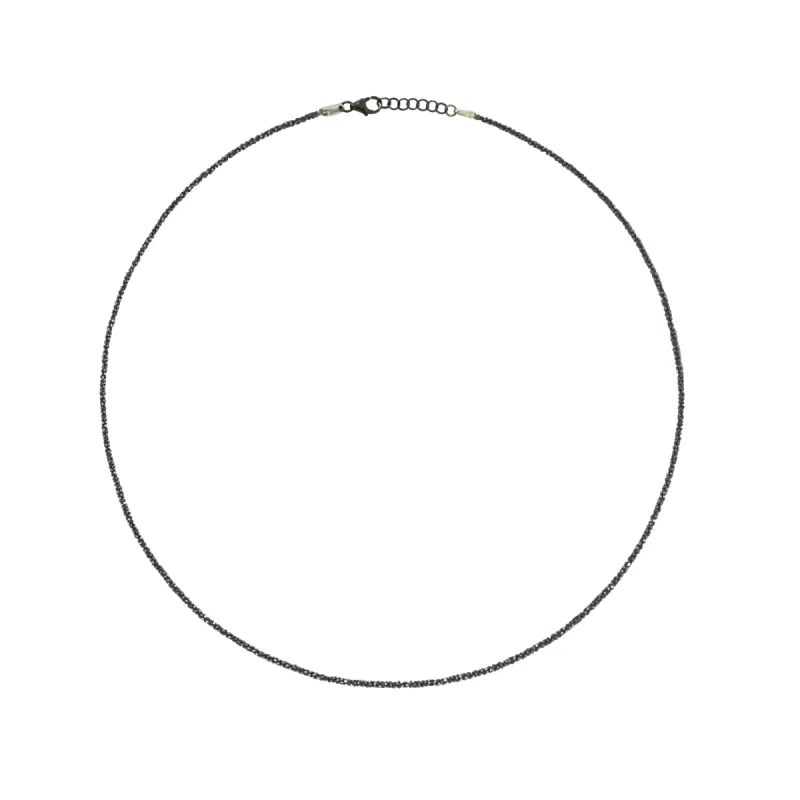 Gunmetal Silver Cluster Layering Chain sold by Meira T