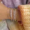 Pave Diamond Cuban Link Bracelet sold by Meira T
