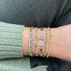 Pave Diamond Cuban Link Bracelet sold by Meira T