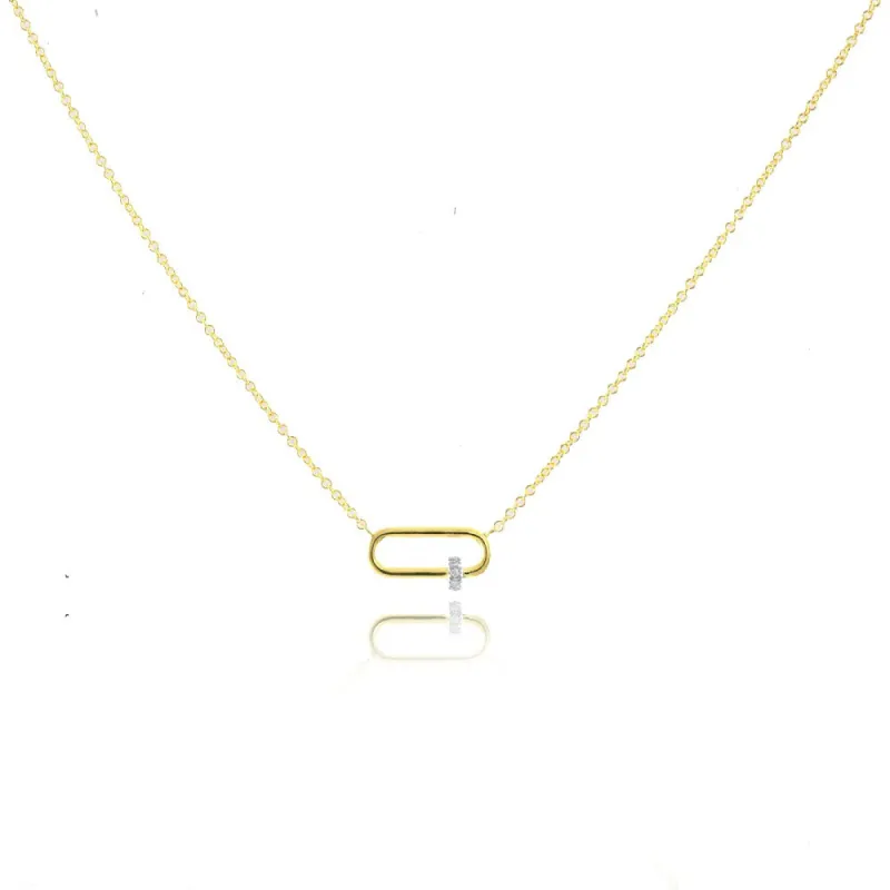 Dainty Lock Necklace sold by Meira T
