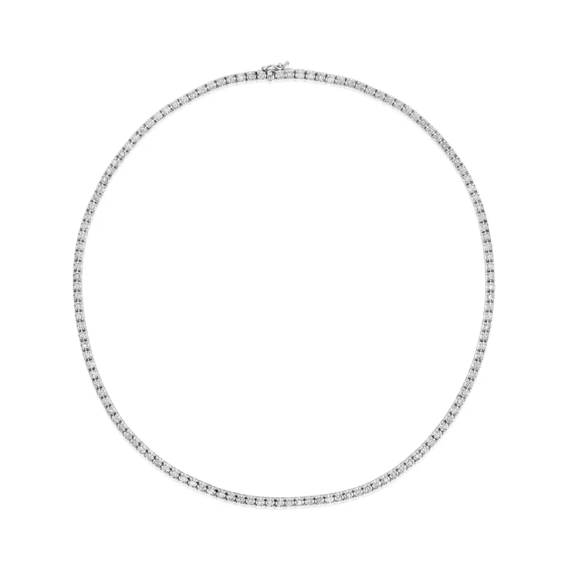 4.50 ct Diamond Tennis Necklace  16 inches LAST ONE sold by Meira T