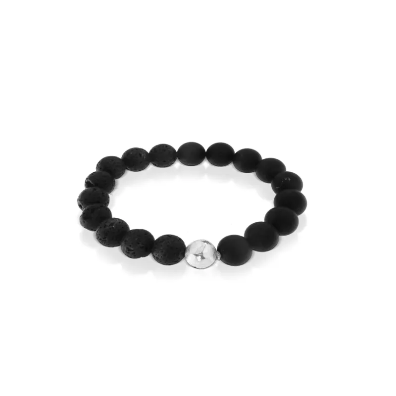 Lava Beads Bracelet sold by Meira T