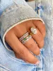Dainty Yellow Gold and Diamond Ring sold by Meira T