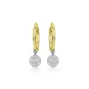 High Polished Yellow Gold Huggies sold by Meira T