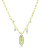 Yellow Gold Chunky Celestial Necklace sold by Meira T