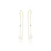 Pearl Threader Earrings sold by Meira T