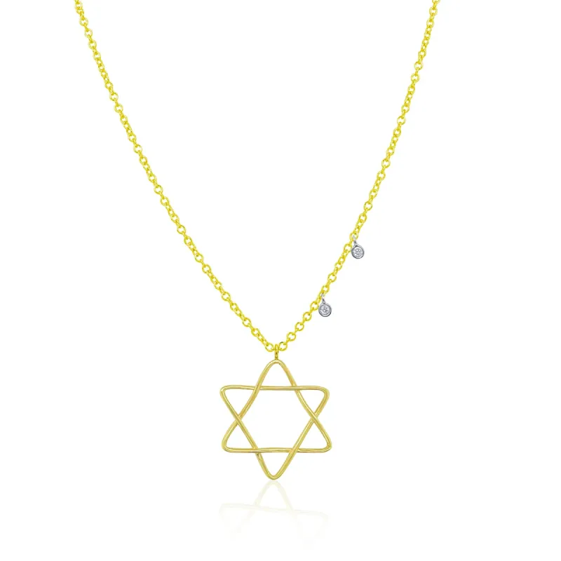Jewish Star Necklace sold by Meira T