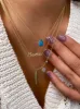 Yellow Gold Opal Necklace sold by Meira T