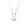 Diamond Charm Shaker Necklace sold by Meira T