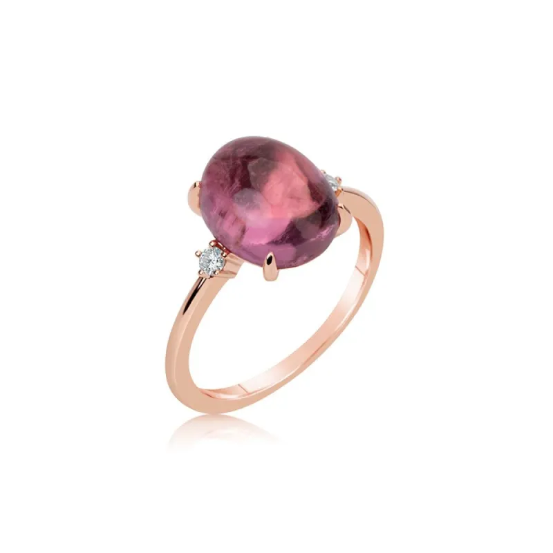 Pink Tourmaline Ring sold by Meira T