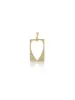 Yellow Gold Diamond Heart Charm sold by Meira T