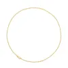 Dainty Yellow Gold Ball Pattern Layering Necklace sold by Meira T