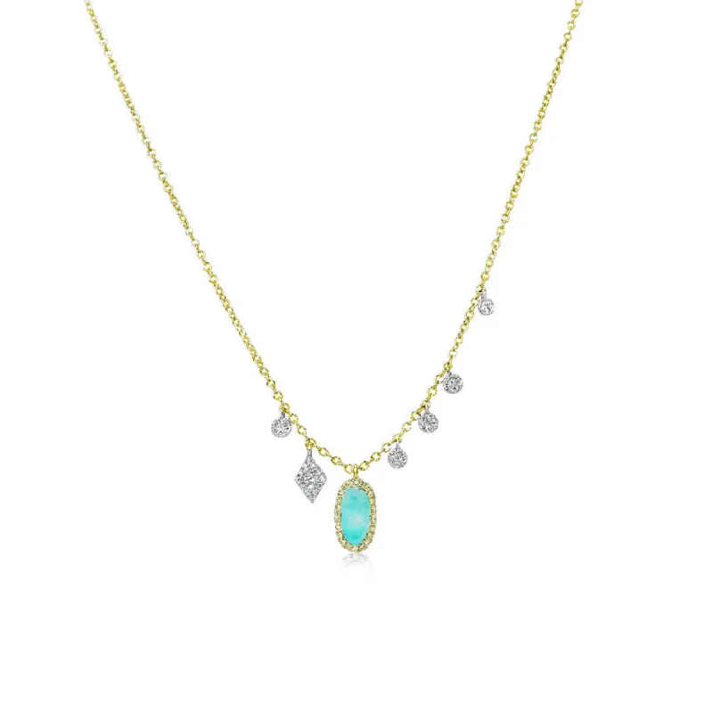 Dainty Amazonite Signature Necklace sold by Meira T