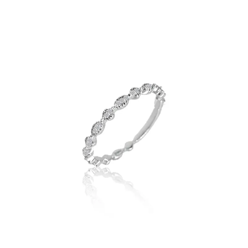 White Gold and Diamond Ring sold by Meira T