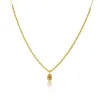 Yellow Diamond Chunky Chain Necklace sold by Meira T