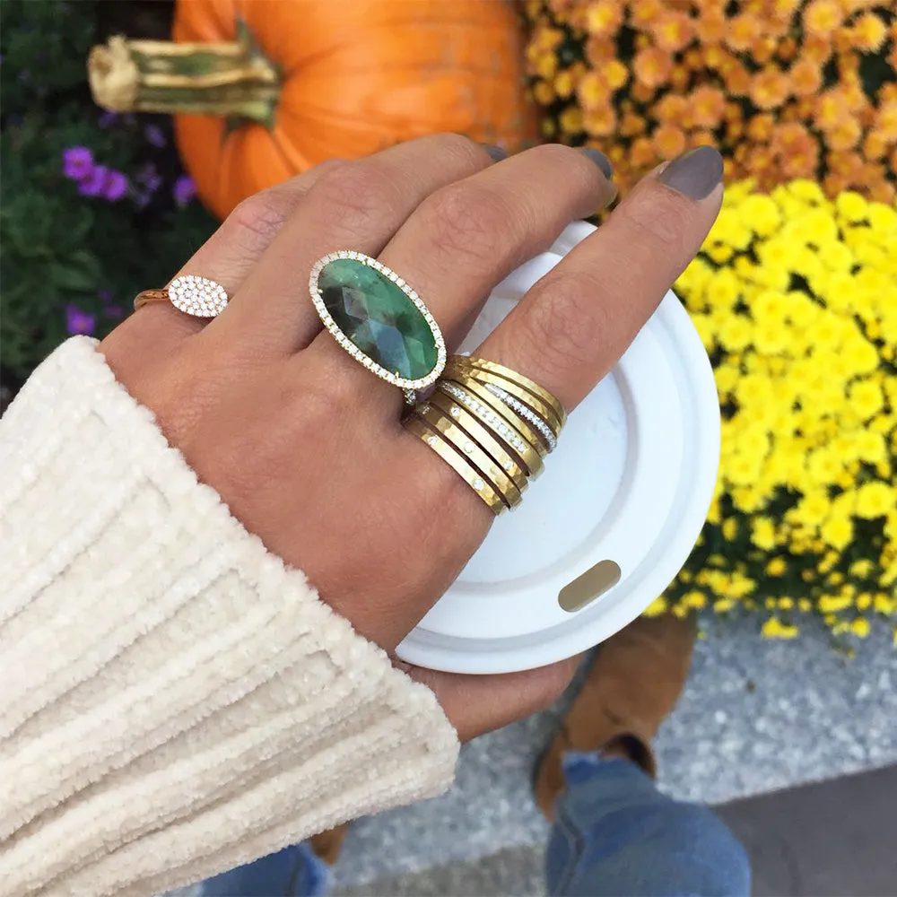 Emerald Diamond Ring sold by Meira T product image thumbnail 2