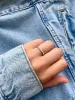 White Gold Diamond Bar Ring sold by Meira T