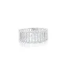 White Gold Diamond Link Ring ONLINE EXCLUSIVE sold by Meira T