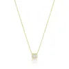 Dainty Yellow Gold Diamond Necklace sold by Meira T